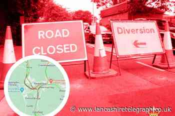 A56 southbound closed at Rising Bridge after crash
