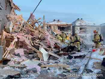 Gas leak explosion destroys four homes under construction in Orleans; 3 people in hospital