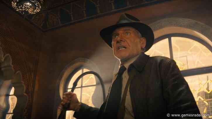 Indiana Jones 5 Super Bowl trailer shows off de-aged Harrison Ford and Mads Mikkelsen's villain