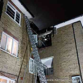 Harrow fire: Four children forced to flee Harrow flat