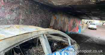 M32 bridge to be inspected after car was torched underneath motorway