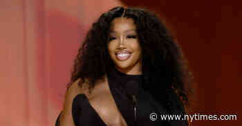 SZA’s ‘SOS’ Is the No. 1 Album for an Eighth Time