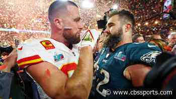 Eagles' Jason Kelce addresses retirement after devastating Super Bowl 57 loss: 'I'm not saying that yet'