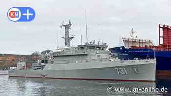 Modernster Minenjäger wird vor Eckernförde für Indonesien erprobt 