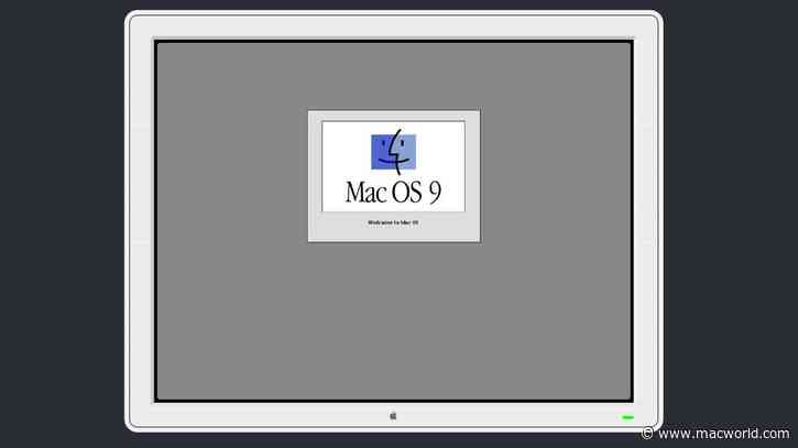 Forget Ventura, you can run Mac OS 9 on your new Mac