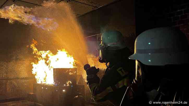 BSA Traunreut ist ein wichtiges Standbein – 40 Feuerwehrleute trainierten den Ernstfall