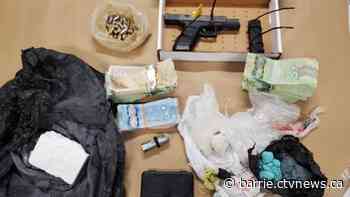 Loaded gun, multiple drugs seized during bust on Highway 11 in Muskoka: OPP