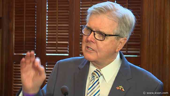 What are the Texas Lieutenant Governor's top legislative priorities?