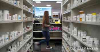 Man charged after 6 Edmonton pharmacy robberies where staff were threatened with knife