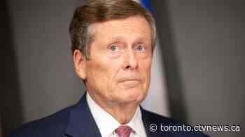 John Tory will remain as mayor for Wednesday's budget deliberations