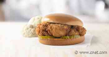 Chick-fil-A Starts Selling Chickenless Sandwich     - CNET