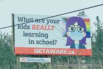 West Kelowna anti-‘woke’ education billboard stirs up controversy