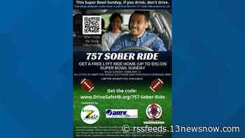 Drive Safe Hampton Roads giving away free Lyft rides on Super Bowl Sunday to prevent drunk driving