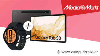 Samsung-Set bei Media Markt: Galaxy Tab S8 + Watch 4