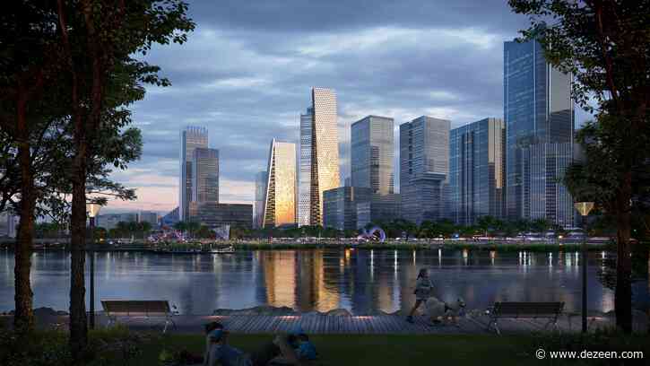 BIG reveals pair of "simple prismatic" skyscrapers in Shenzhen