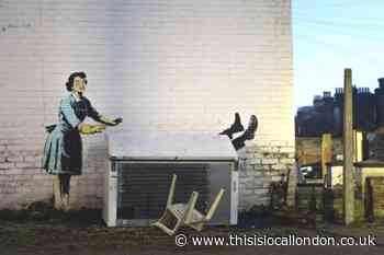Banksy confirms new street artwork for Valentine's Day