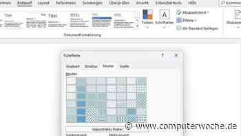 Word: Kariertes Blatt erstellen
