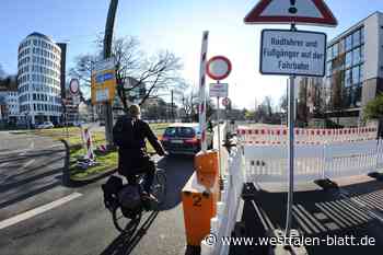 Adenauerplatz in Bielefeld ist wieder Staufalle