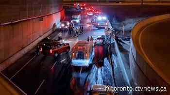 Third person dies following multi-vehicle crash on Highway 427 ramp