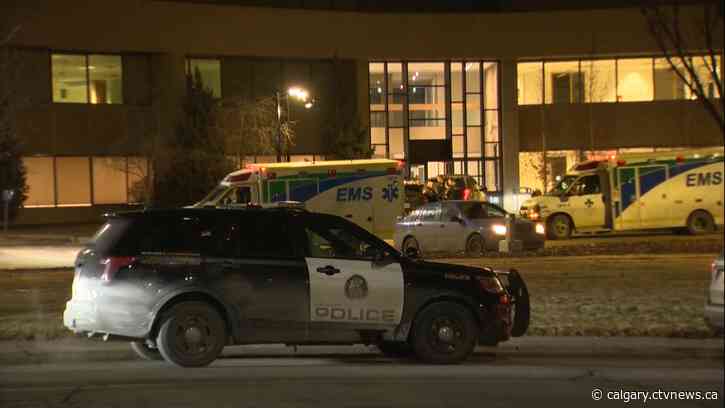 Heavy police presence at building in Franklin Industrial Park