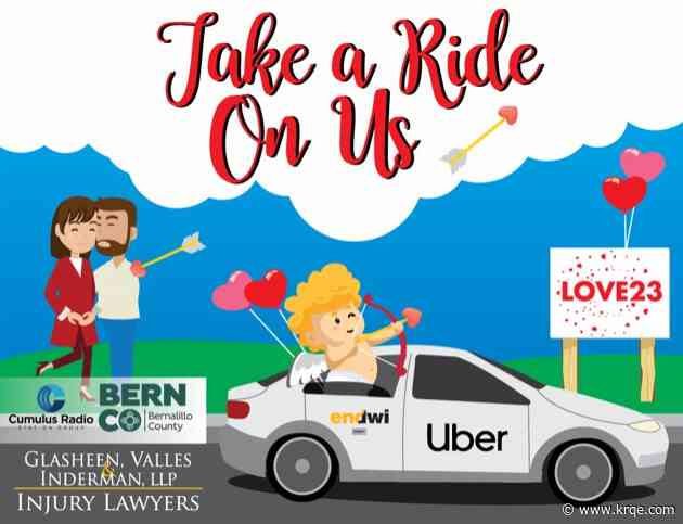 'Take a Ride on Us' offers Uber coupon this Valentine's Day