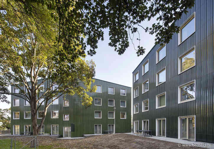 Grün in Grün am Rheinufer
 - Studierendenwohnheim in Bonn von Schmitz Architekten