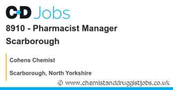 Cohens Chemist: 8910 - Pharmacist Manager Scarborough