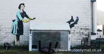 New Banksy artwork dismantled hours after being claimed by the elusive artist