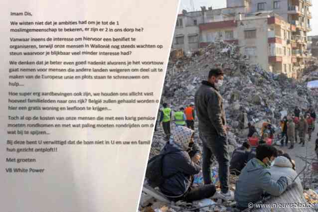 Politie onderzoekt dreigbrief tegen Désiré (64), die benefiet voor Turkije wil organiseren: “U bent verwittigd dat de bom niet in uw gezicht ontploft”