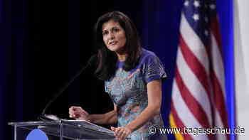 US-Republikaner: Nikki Haley will gegen Trump antreten