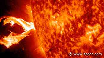 Sun storm may supercharge auroras for Valentine's Day