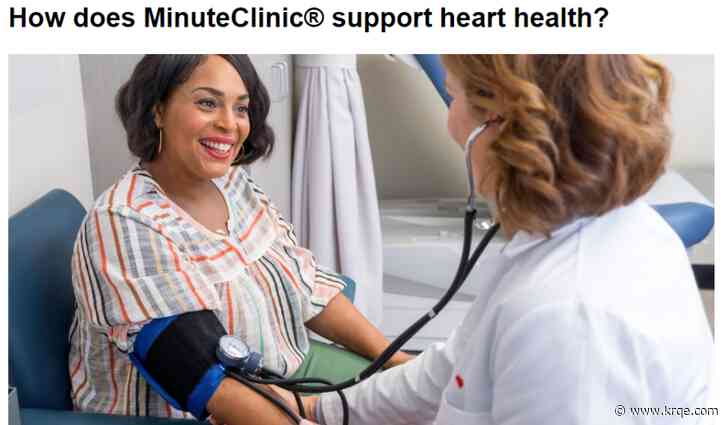 Get a free heart health screening at CVS MinuteClinic