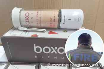 Boxo Blend blender safety warning after Tottenham flat fire