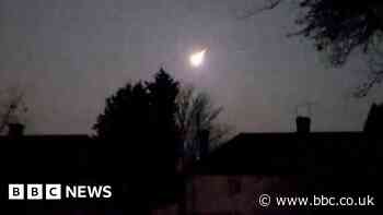 Asteroid caught on camera soaring above English Channel