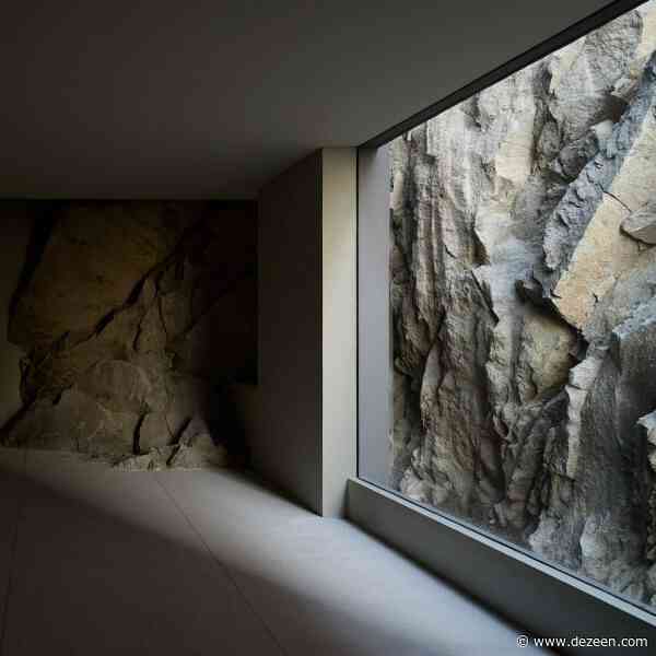PPAA submerges bedrooms of Mexican house into stony terrain