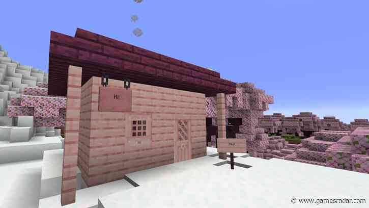 Minecraft's getting a whole new biome, but all I care about is this pink wood