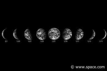 South Korea's Danuri probe captures phases of Earth from lunar orbit (photo)