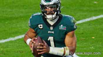 'Starving for more': Eagles QB Hurts eyes Year 4