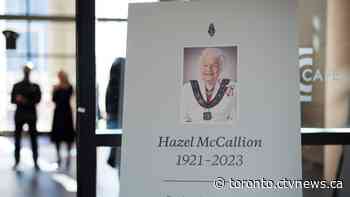 'A force of nature': Thousands attend funeral for Hazel McCallion