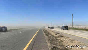Dust storm causes several crashes on Highway 152 in Madera County, forcing detours