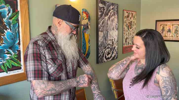 Calgary woman vying for top spot in Inked Magazine's cover-girl contest