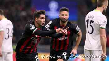 Sieg gegen Tottenham: Milan träumt vom Viertelfinal-Einzug
