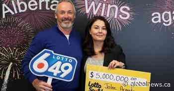 Calgary local wins $5M lottery prize