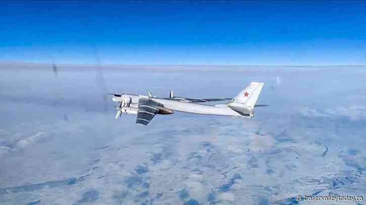 Russian bomber intercepted near Alaska as search continues for downed ‘objects’
