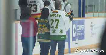 Hockey game at Logan Boulet Arena inspires organ donor registration