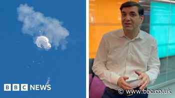 The China-US mind-boggling balloon mystery in 61 seconds