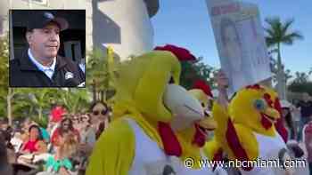 What Was With the Protesting Chickens? Both Sides Speak Out on Demonstration Against Miami Commissioner