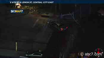 Authorities chasing driver in stolen car through LA