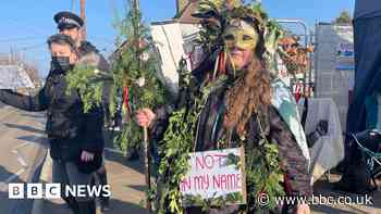 Rochford tree chopped down after 15-week housing protest