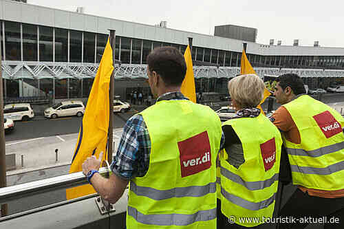 Flughäfen: Großstreik am Freitag